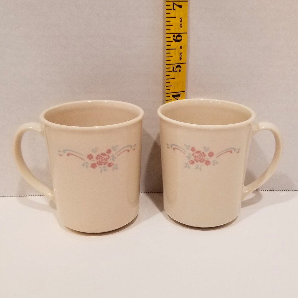 Corelle English Breakfast Mugs, set of 2, EUC - Picture 11 of 14